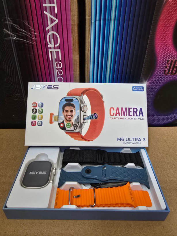 ساعت هوشمند m6 Ultra3 سیمکارت خور برند JSYES