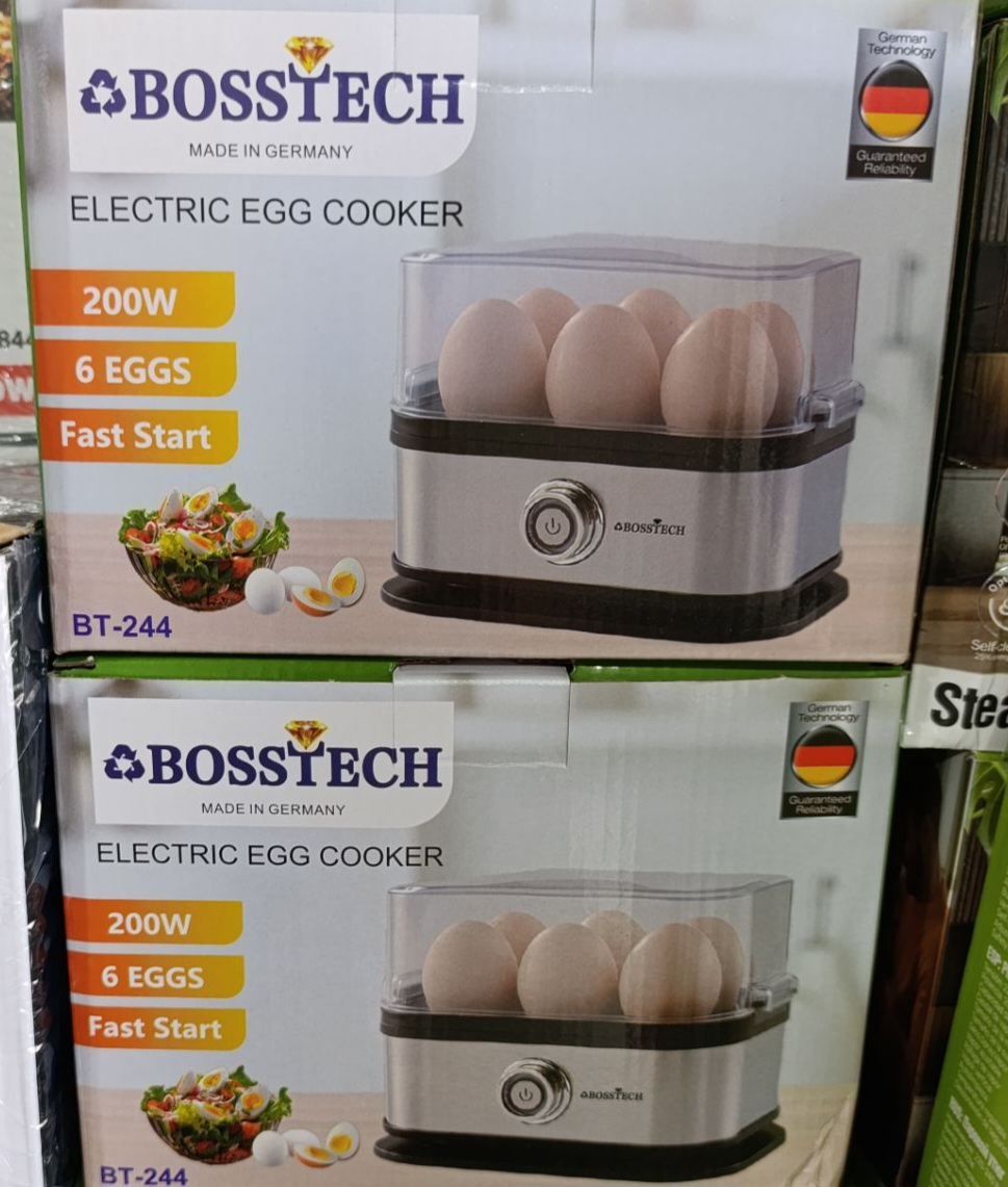تخم مرغ آبپز‌کن BOSSTECH مدل BT-244