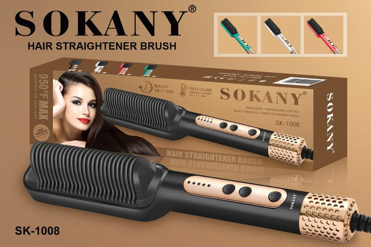 برس حرارتی سرامیکی سوکانی مدل SK1008 دیجیتالی