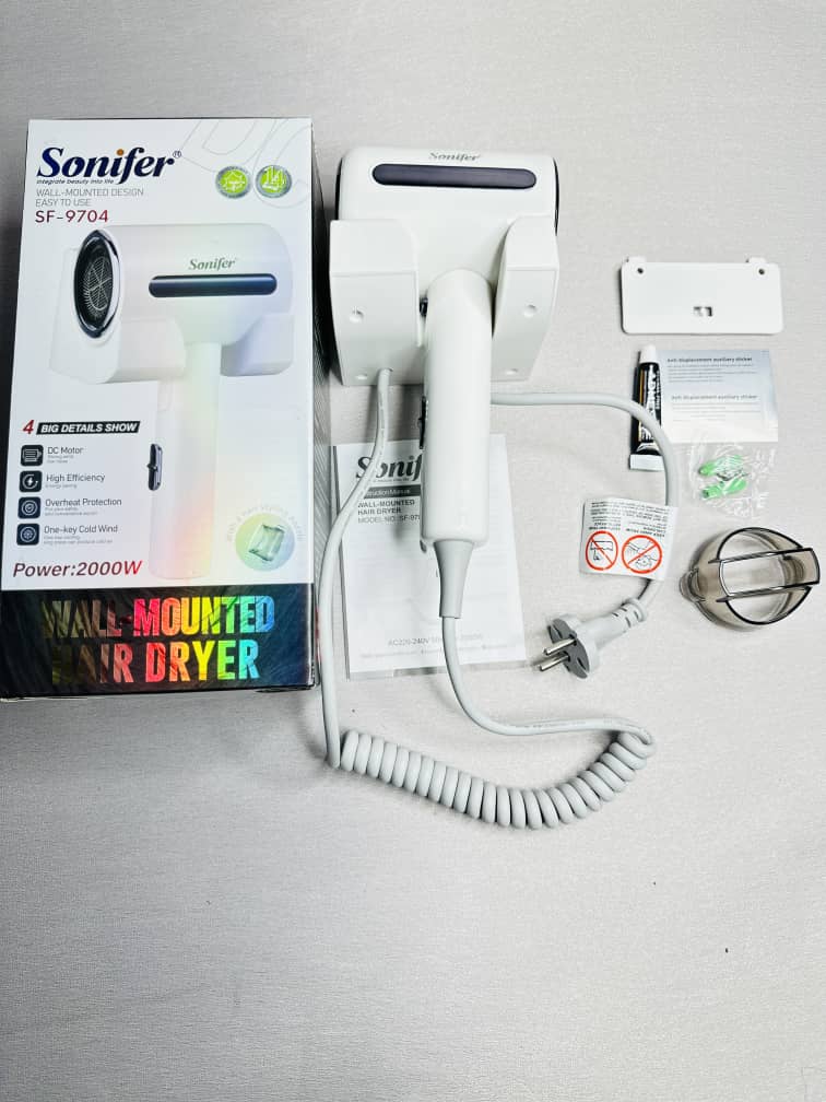 سشوار دیواری سونیفر مدل SF-9704