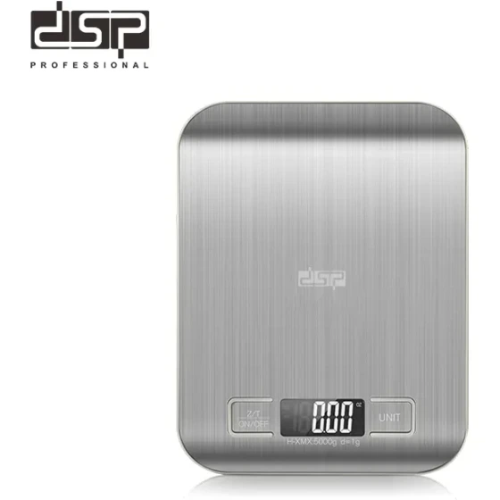 ترازوی آشپزخانه دی اس پی مدل KD7012 تمام استیل