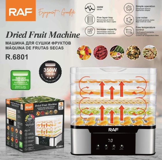 میوه خشک کن راف مدل R6801