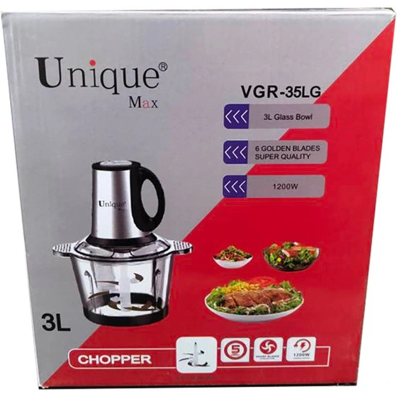 خردکن یونیک مدل VGR-35LG ظرفیت ۳ لیتر