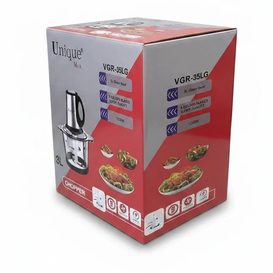 خردکن یونیک مدل VGR-35LG ظرفیت ۳ لیتر