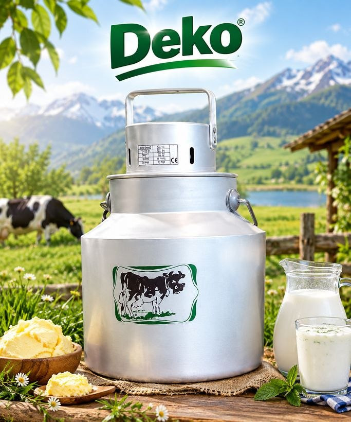 دستگاه کره گیری و دوغ زن برقی دکو مدل DEKO 5 لیتری