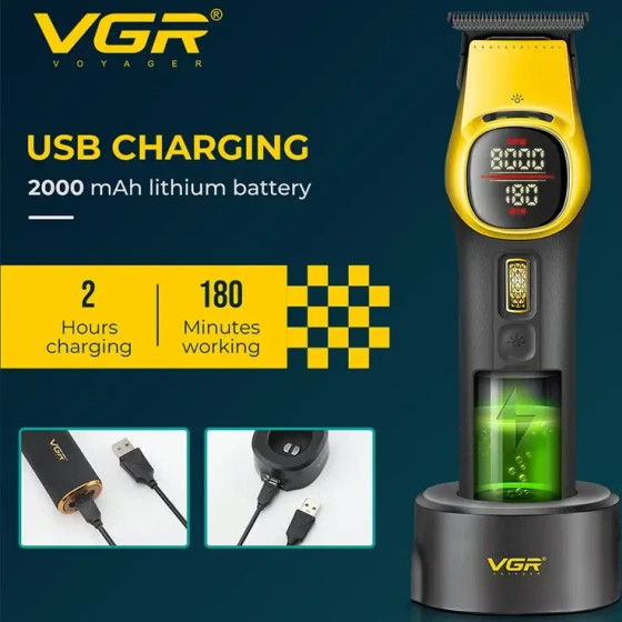 ماشین خط زن حرفه ای وی جی آر مدل V885T