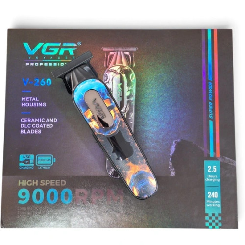 ماشین اصلاح خط زن و تریمر حرفهای VGR مدل V-۲۶۰