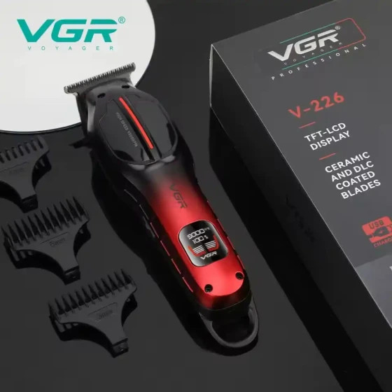 ماشین اصلاح وی جی آر مدل VGR V-226 با تیغه سرامیک برش مستقیم